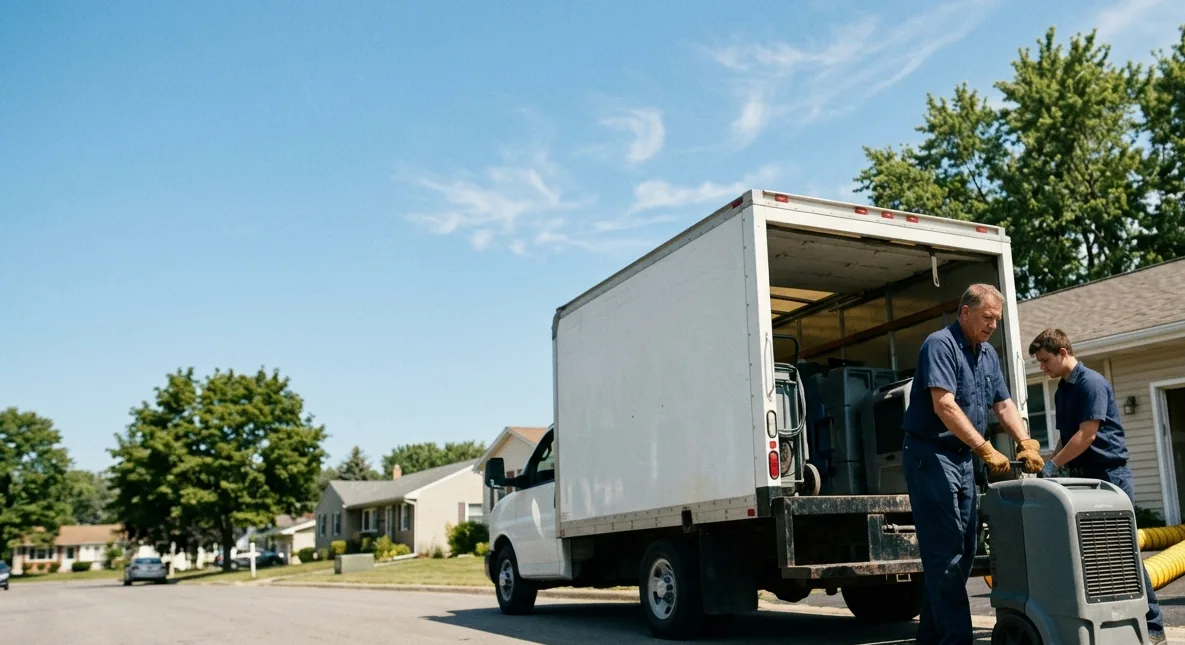 Water Damage Cleanup in Marshallville, OH near me